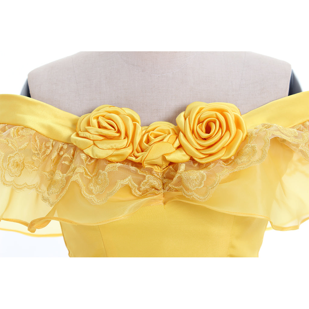 Belle y la Bestia Traje de Cosplay Serie | Vestido de Princesa para Eventos - Fantasia Cosera