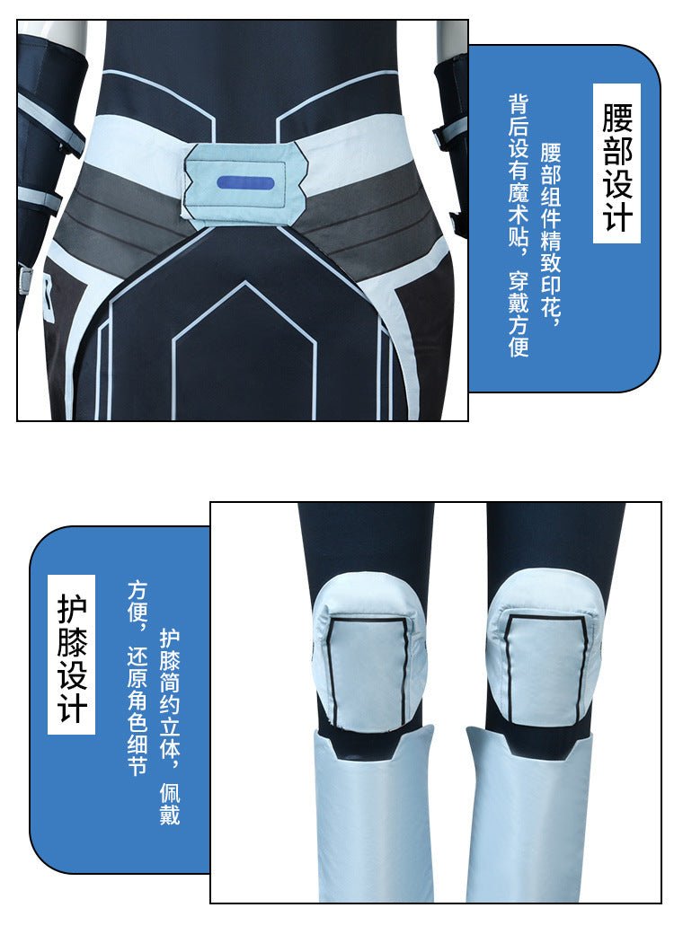 Disfraz de Ahsoka Tano de Star Wars: The Clone Wars para Halloween - Juego Completo - Fantasia Cosera