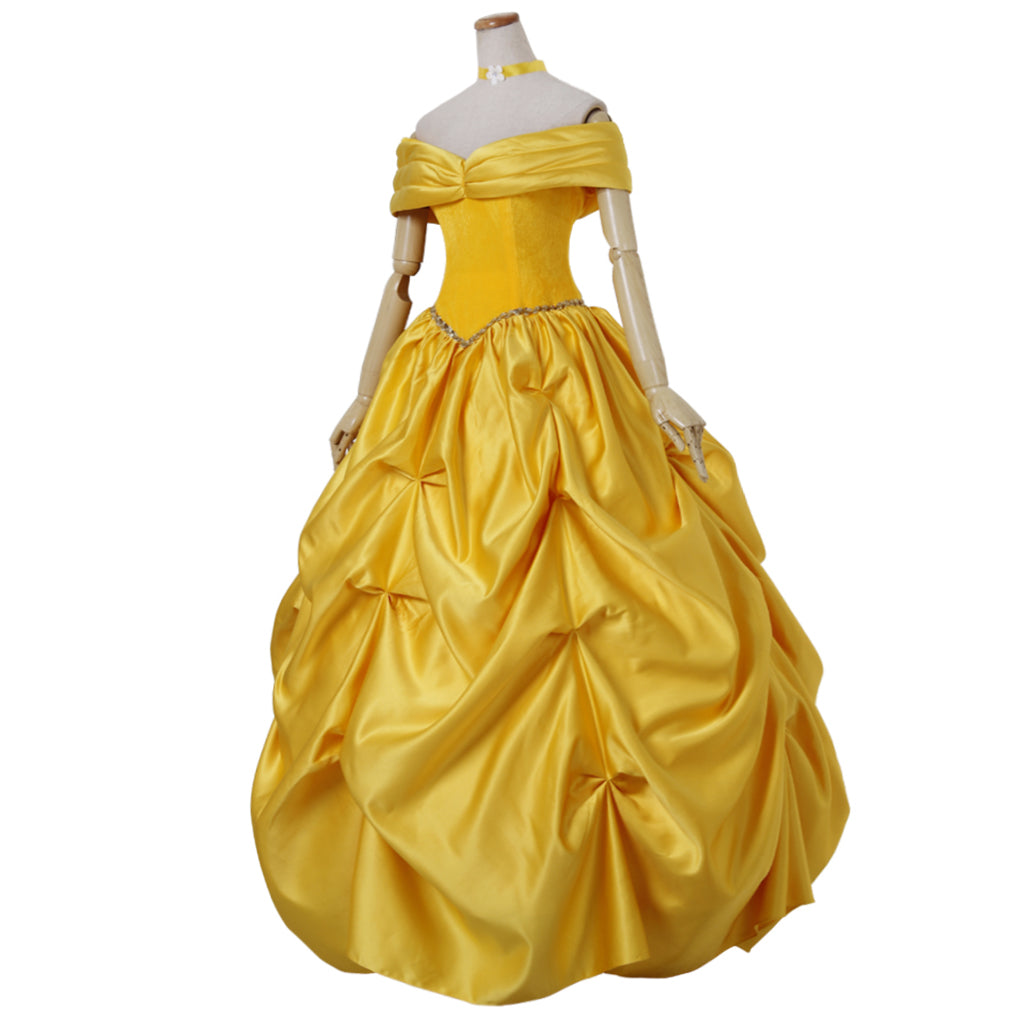 Belle y la Bestia Traje de Cosplay Serie | Vestido de Princesa para Eventos - Fantasia Cosera