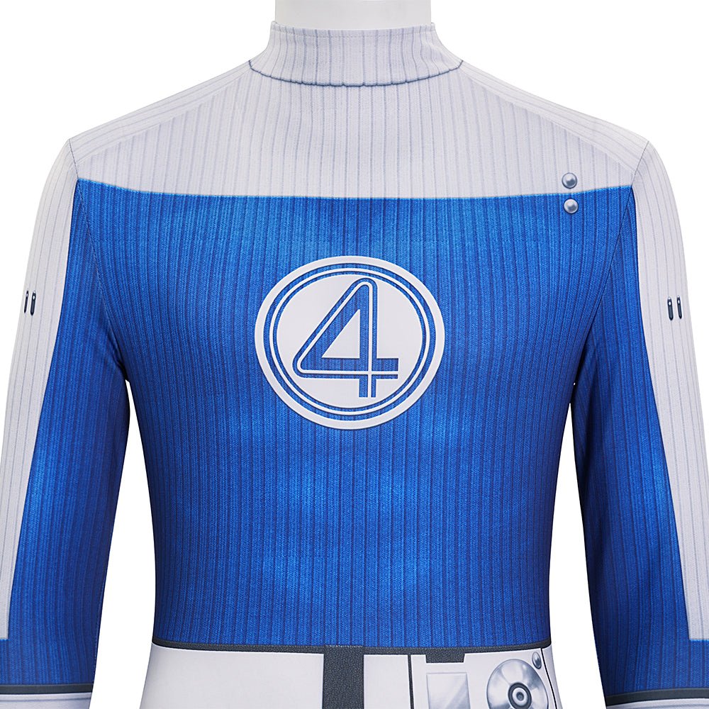 2025 Película: Fantastic Four - Traje de Cuerpo Relámpago para Cosplay - Fantasia Cosera
