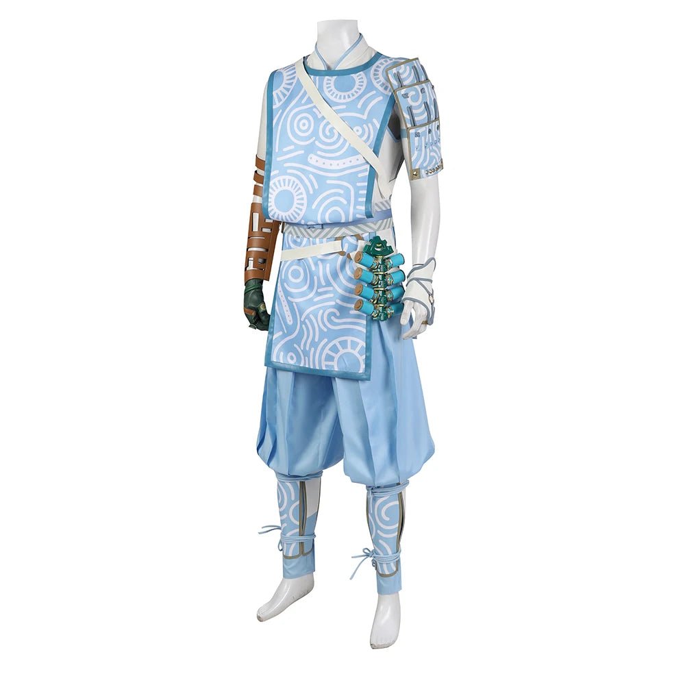 Disfraz de Elfo Zelda para Hombres - Traje de Batalla Fantasía para Fiestas de Halloween, Navidad y Carnaval - Fantasia Cosera