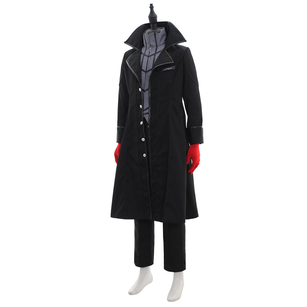 Traje de Cosplay Joker Persona 5 Negro | Traje Premium de Joker para Cosplay - Fantasia Cosera