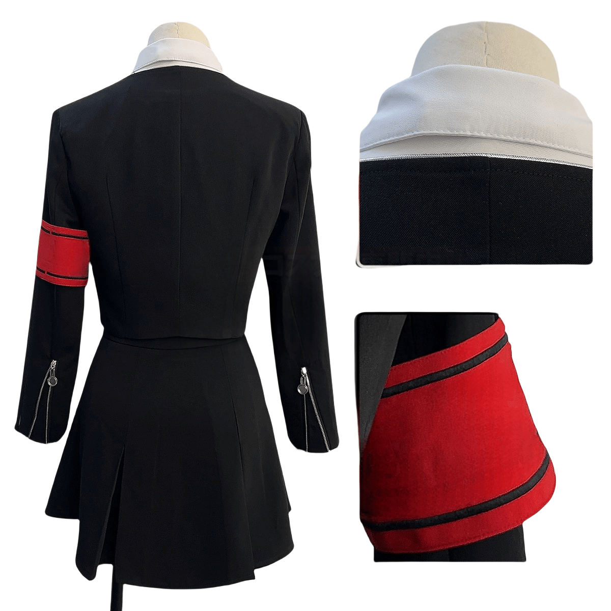 Traje Cosplay de Persona - Aegis, Makoto Yuki, Gekkoukan High School - Fantasia Cosera