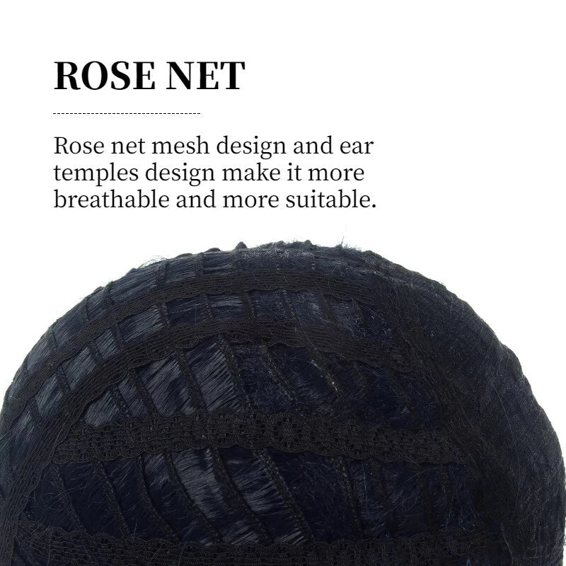 Peluca Cosplay Honkai Star Rail Acheron Roja Mezclada Resistente al Calor - Fantasia Cosera