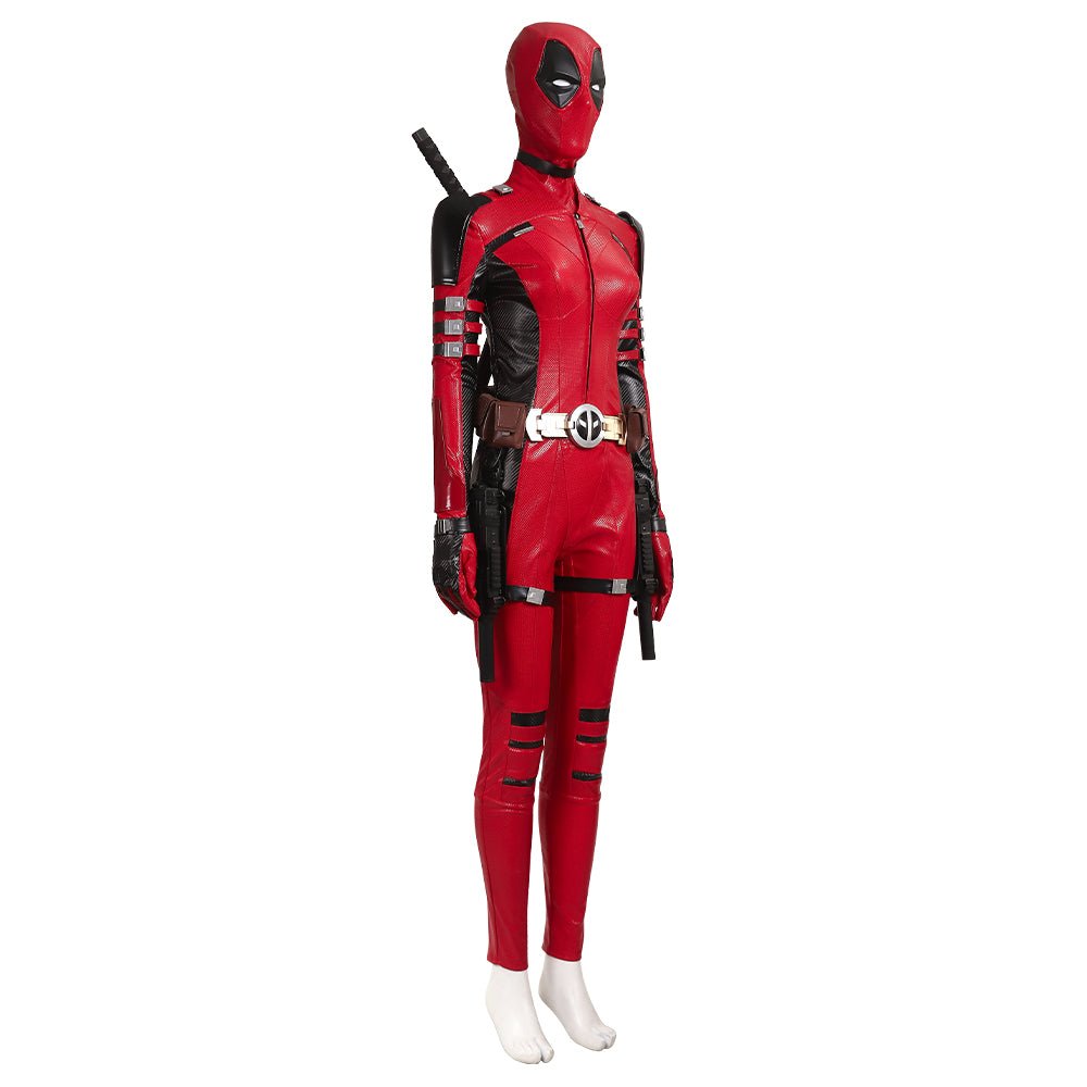 Traje de Lady Deadpool de Deadpool 3 - Outfit Premium para Cosplay - Fantasia Cosera
