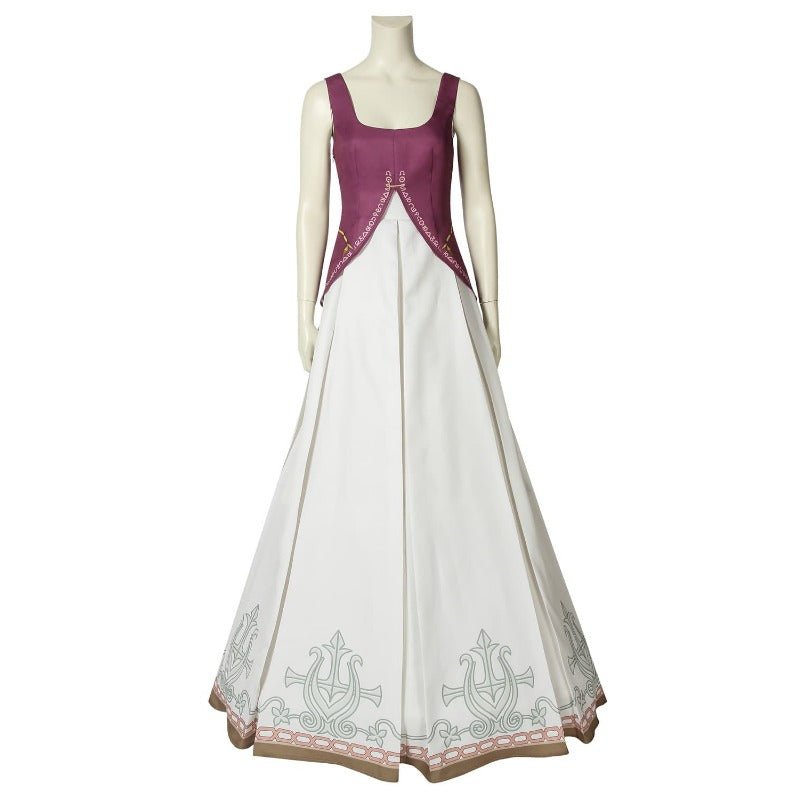 Traje de Cosplay de Zelda Twilight Princess - Diseño Elegante de Princesa para Fans - Fantasia Cosera