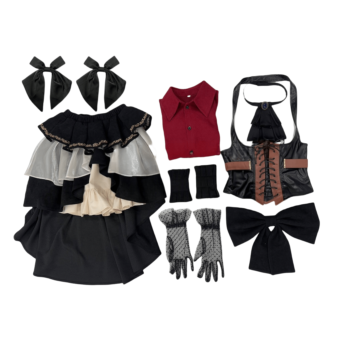 Traje de Cosplay de Sakiko Toyokawa de BanG Dream! Ave Mujica - Outfit de Anime de Alta Calidad - Fantasia Cosera