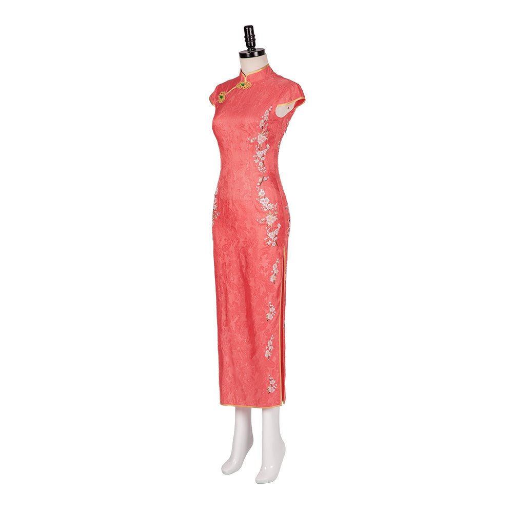 Cheongsam de Light and Night Love - Elegante Traje Tradicional Chino para Fans - Fantasia Cosera