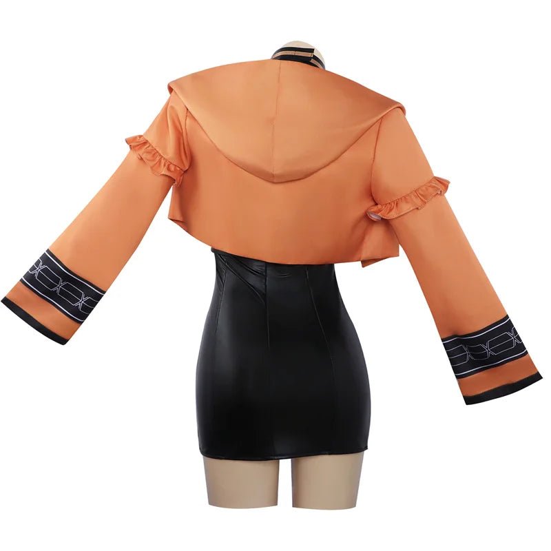 Traje de Cosplay de Navia de Genshin Impact - Traje de Carreras con Sombrero - Fantasia Cosera