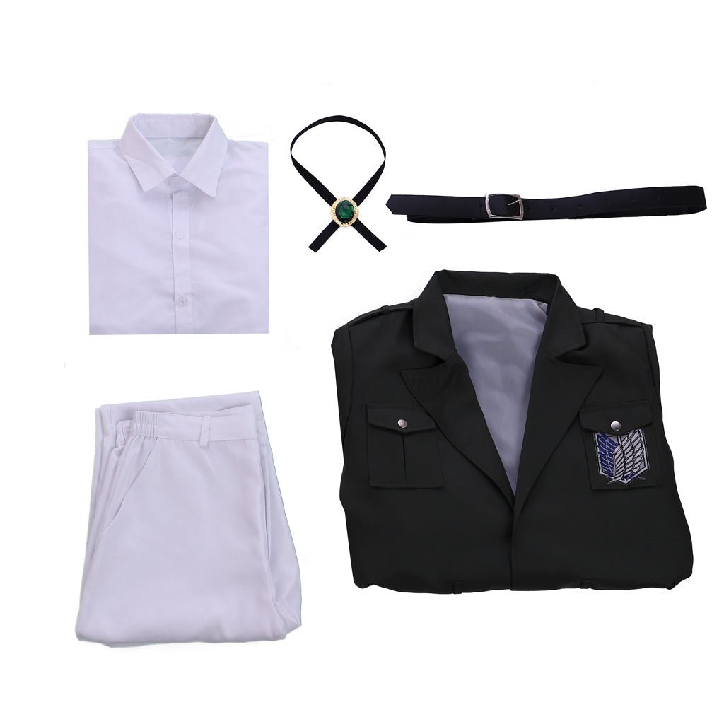 Traje de Cosplay de Eren y Levi de Attack On Titan - Fantasia Cosera