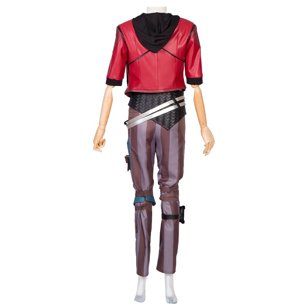 Traje de Cosplay de Vi La Alguacil de Piltover de League of Legends para Halloween - Fantasia Cosera