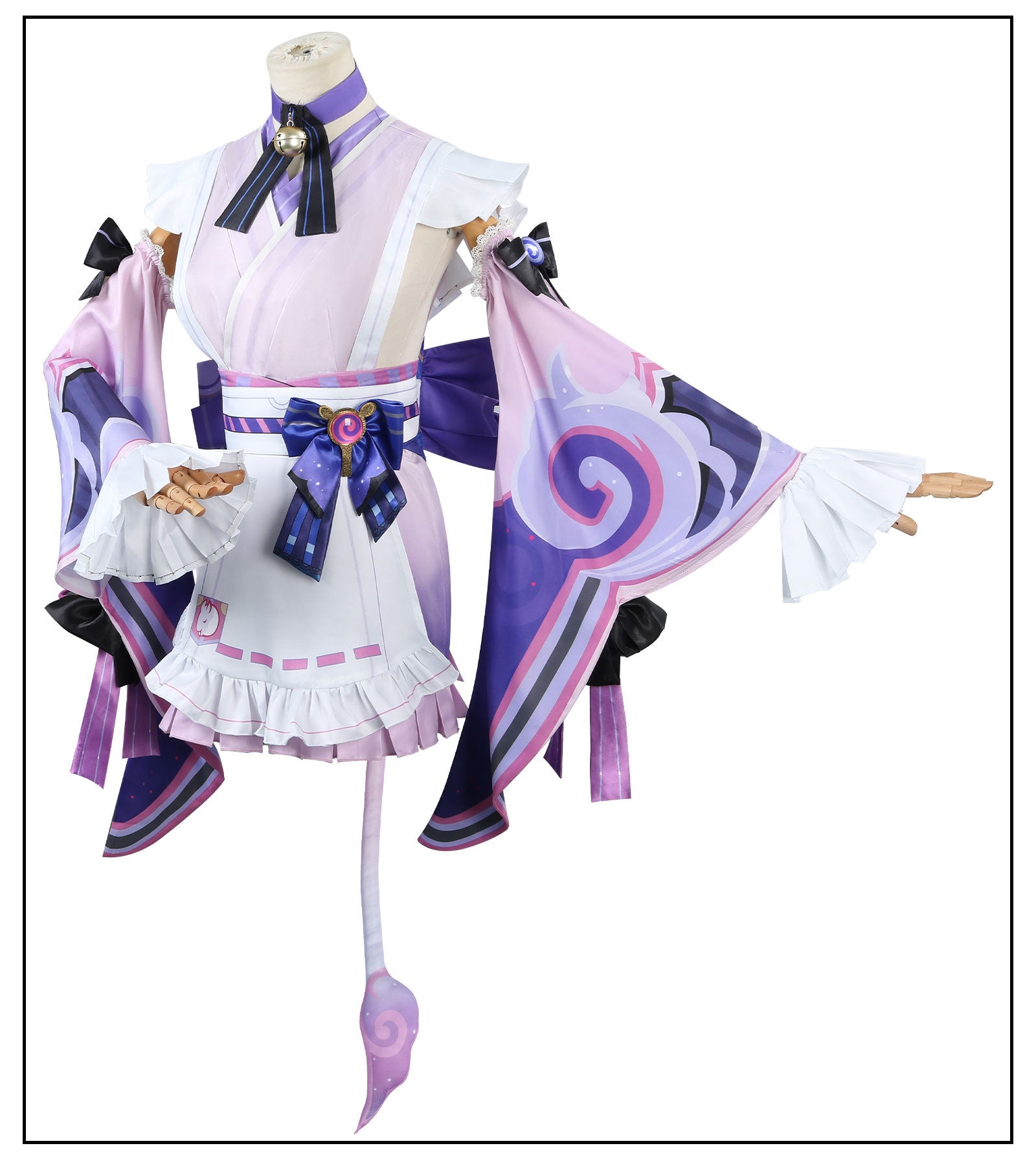 Traje de Cosplay de Xinyan de Genshin Impact – Outfit Oficial de Rockstar Premium - Fantasia Cosera