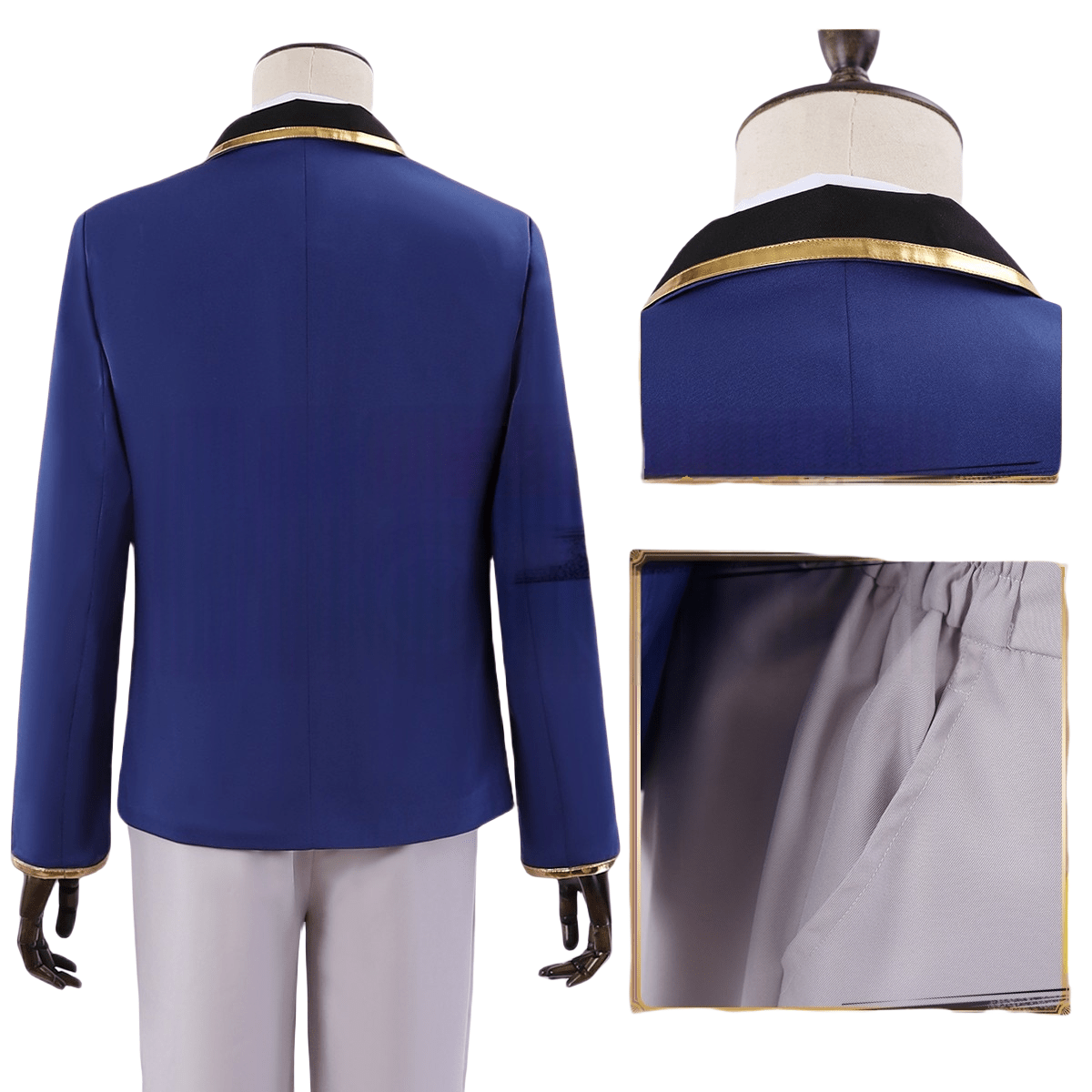 Traje de Cosplay de Aqua Hoshino - Vestuario de Anime Oshi no Ko - Fantasia Cosera