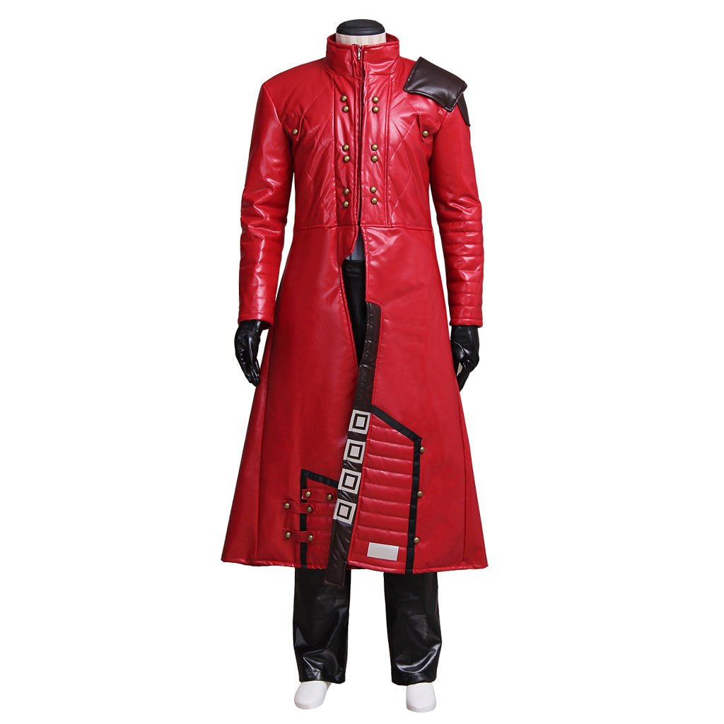 Traje de Cosplay de Dante de Devil May Cry Hecho a Medida - Fantasia Cosera