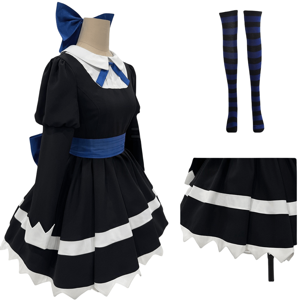 Medias con Liguero Panty & Stocking Anime Cosplay - Fantasia Cosera