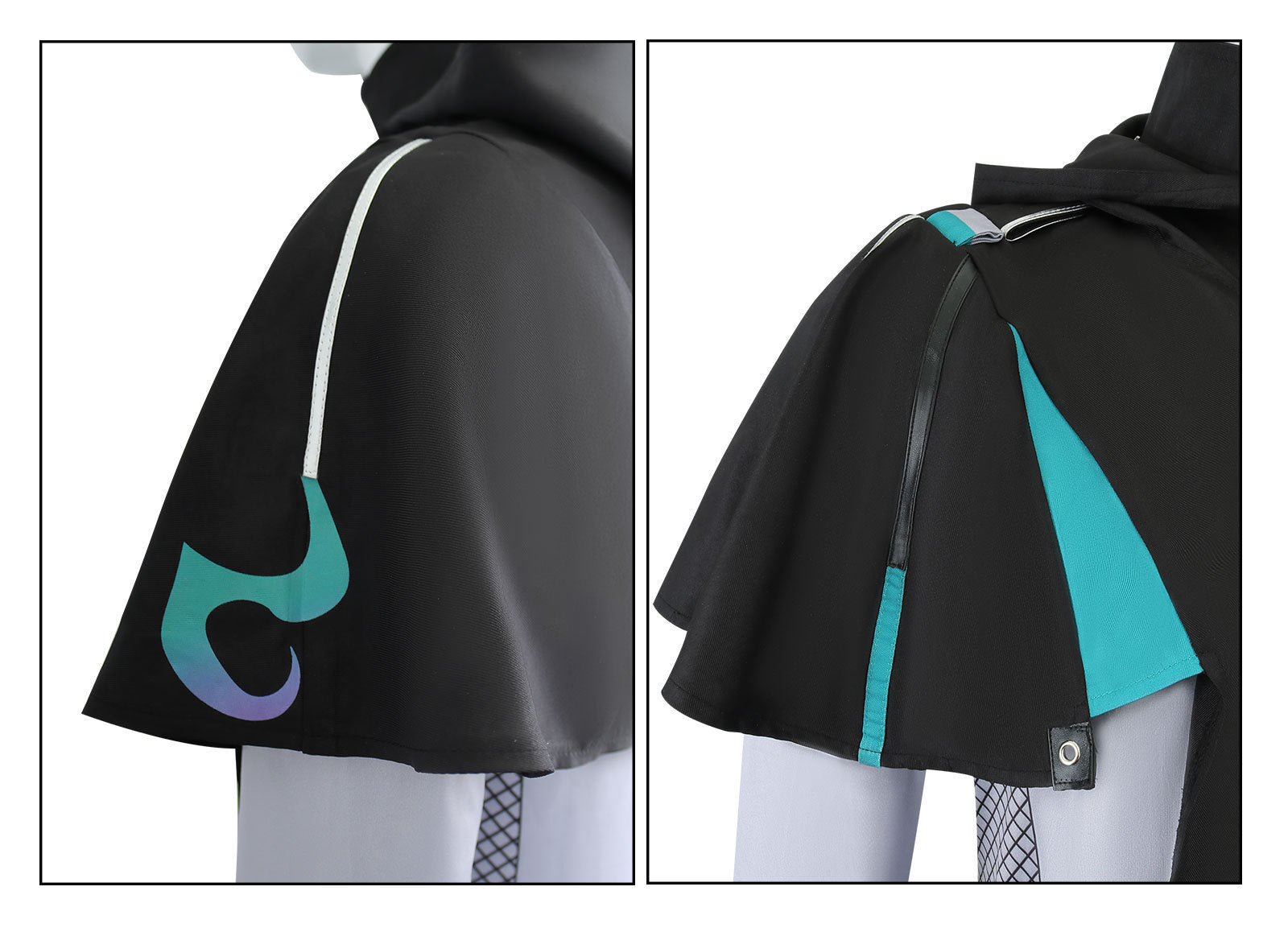 Conjunto de Traje Cosplay de Genshin Impact Xiao y Qiqi – Diseño Oficial - Fantasia Cosera