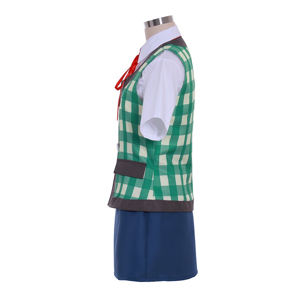 Traje de Cosplay de Isabelle de Animal Crossing - Verano para Adultos - Fantasia Cosera