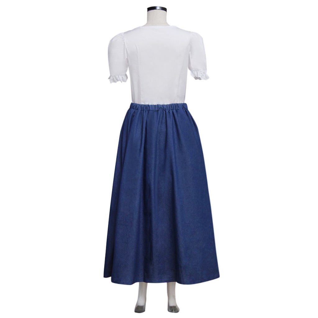 Vestido de Cosplay de Belle de Érase una Vez para Mujeres Adultas - Ideal para Halloween y Carnaval - Fantasia Cosera