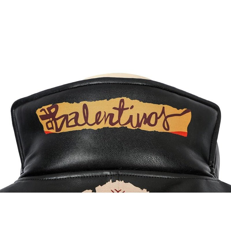 Traje de Cosplay Jackie 2077 en Piel Artificial Negro para Halloween y Fiestas - Fantasia Cosera