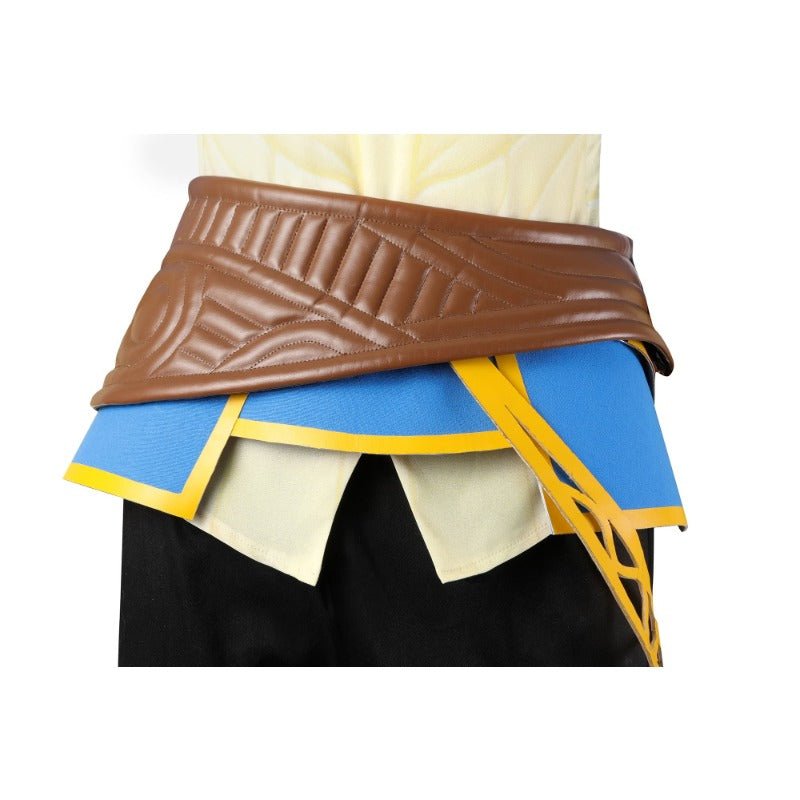 Traje de Cosplay de Princesa Zelda Azul - Outfit de La Leyenda de Zelda: Aliento de lo Salvaje para Halloween y Eventos - Fantasia Cosera
