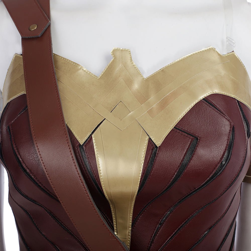 Traje de Cosplay de Mujer Maravilla Actualizado - Outfit de Película de Alta Calidad - Fantasia Cosera