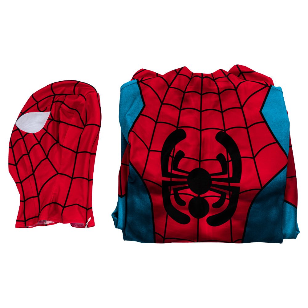 Traje de Cosplay de Spider-Man: A Través del Spider-Verso Versión Animada para Halloween Conjunto Completo - Fantasia Cosera
