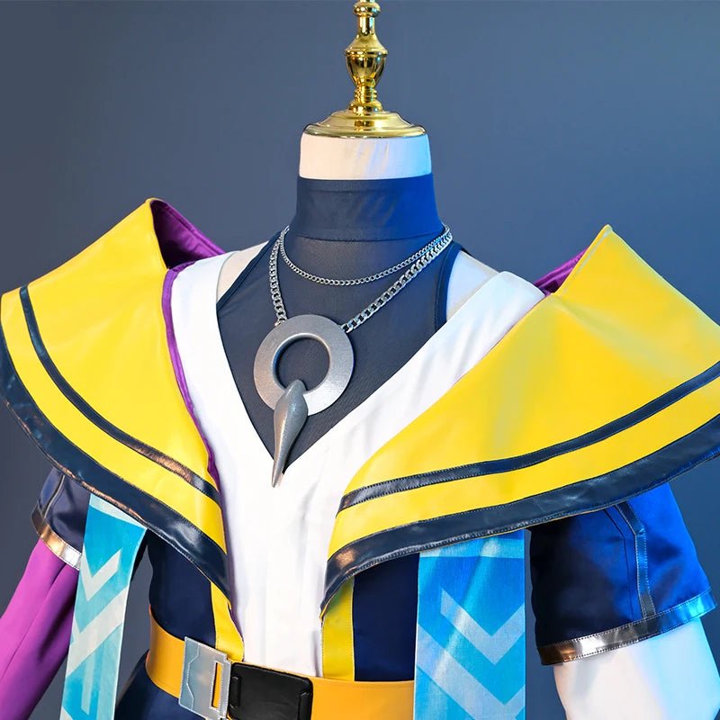 Traje de Cosplay Aphelios Heartsteel de LOL para Hombres y Mujeres, Juego de Rol, Halloween - Fantasia Cosera