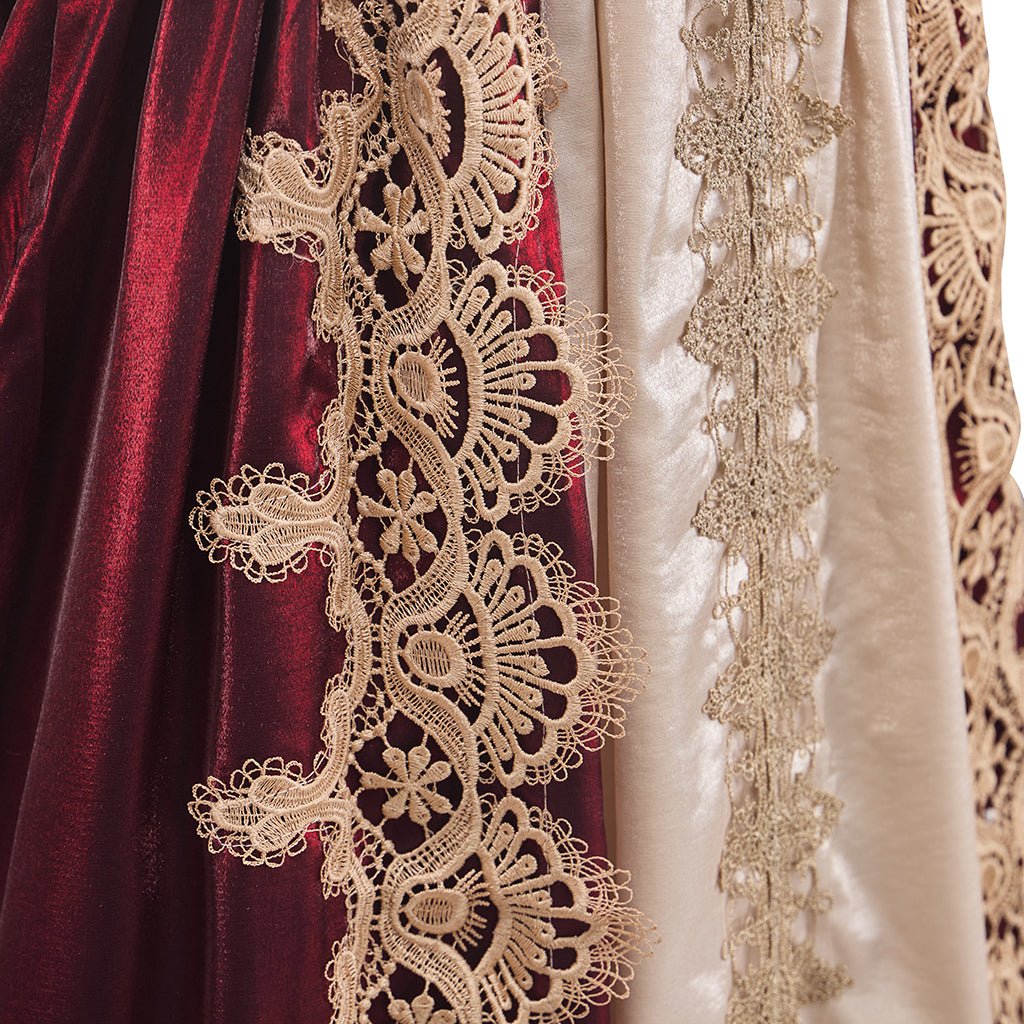 Chaleco Rosa Noble y Falda Beige Traje Cosplay – Elegante y Estiloso - Fantasia Cosera