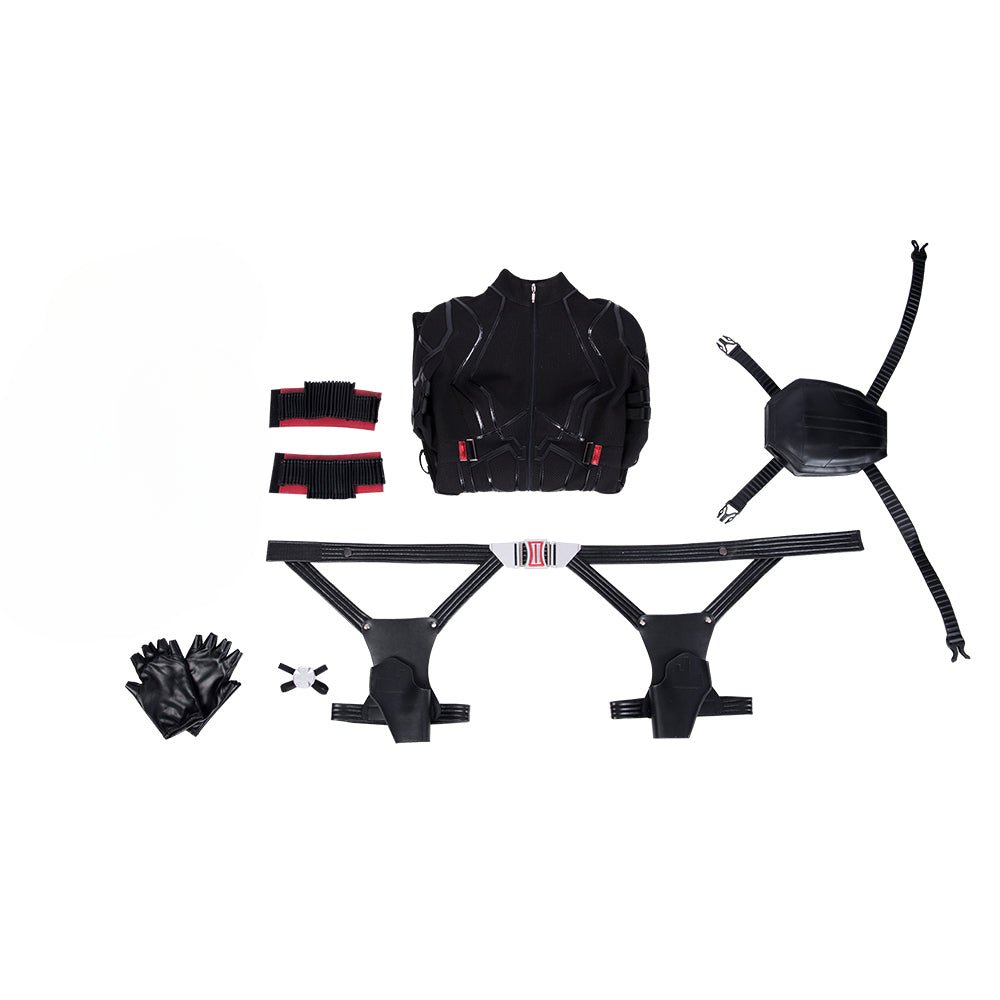 Traje de Cosplay de Black Widow de Avengers: Endgame - Réplica de Película de Alta Calidad - Fantasia Cosera