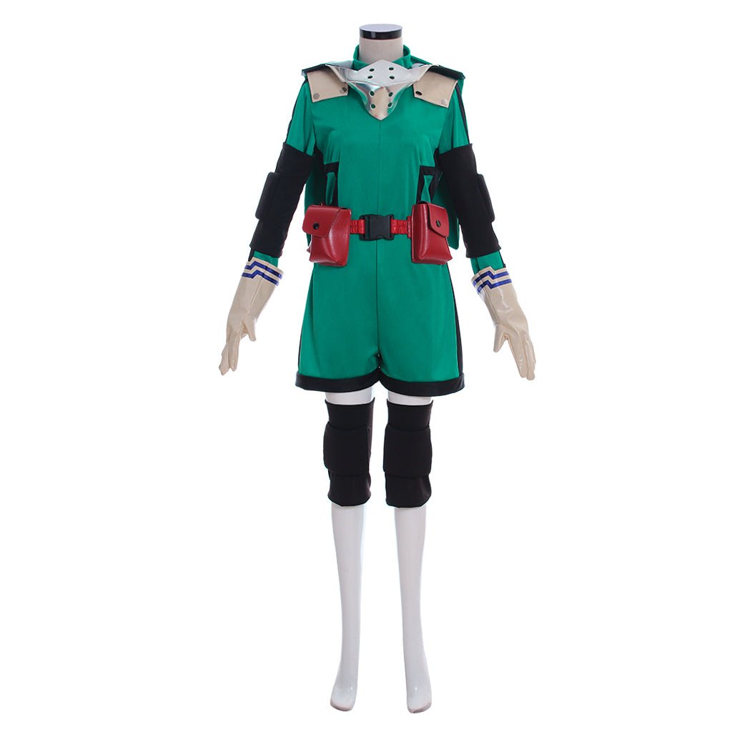 Traje de Cosplay de Midoriya Izuku - Outfit de Héroe de My Hero Academia - Fantasia Cosera