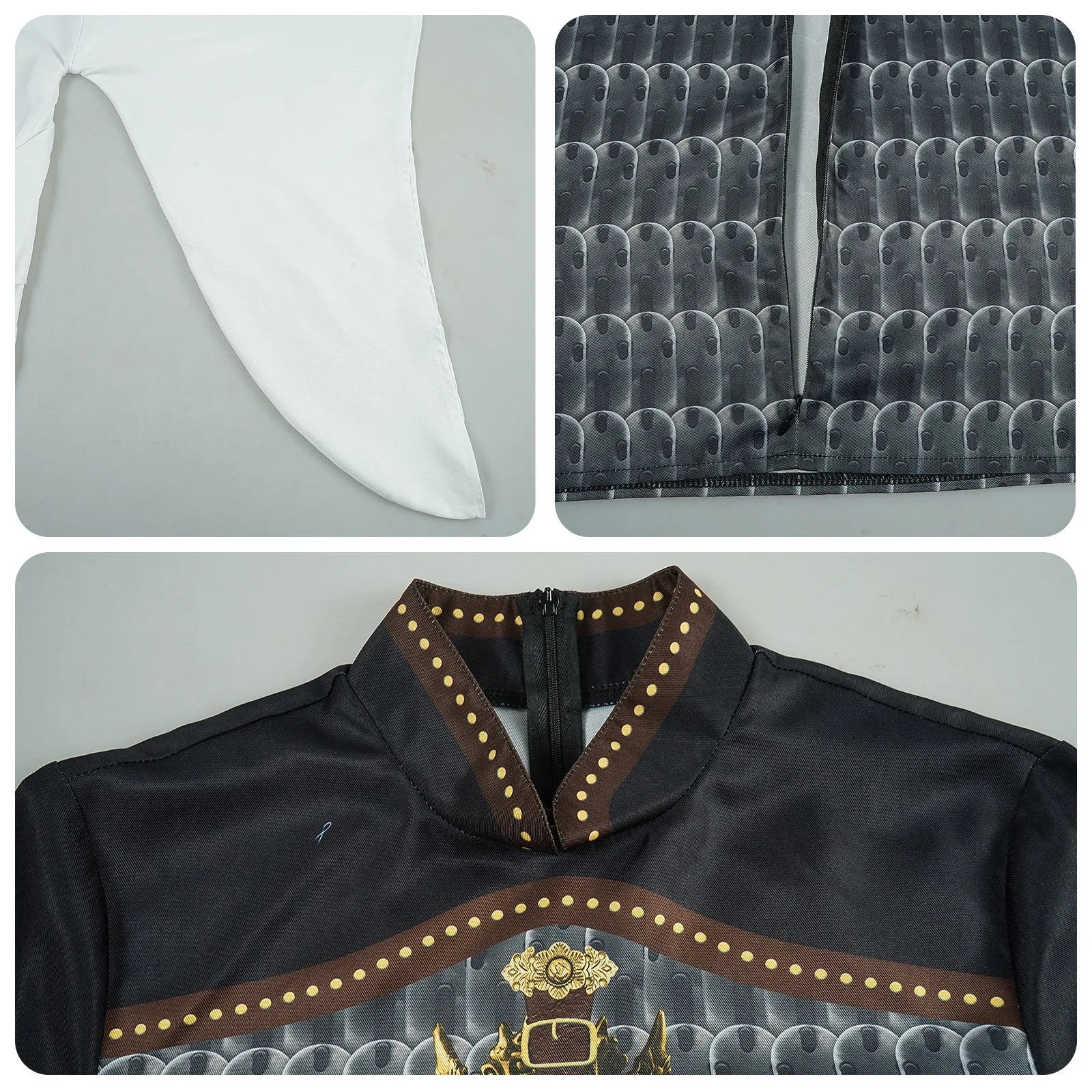 Traje de Cosplay de Erlang Shen – Black Myth Wukong Yang Jian | Disfraz de Batalla para Adultos - Fantasia Cosera