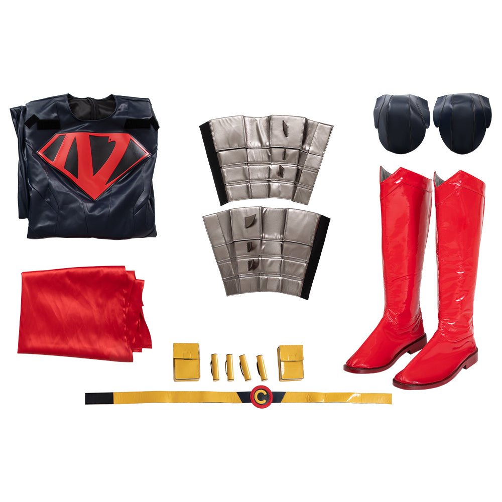 Traje de Cosplay de Superman de Nicolas Cage - Outfit de la Película The Flash 2023 - Fantasia Cosera