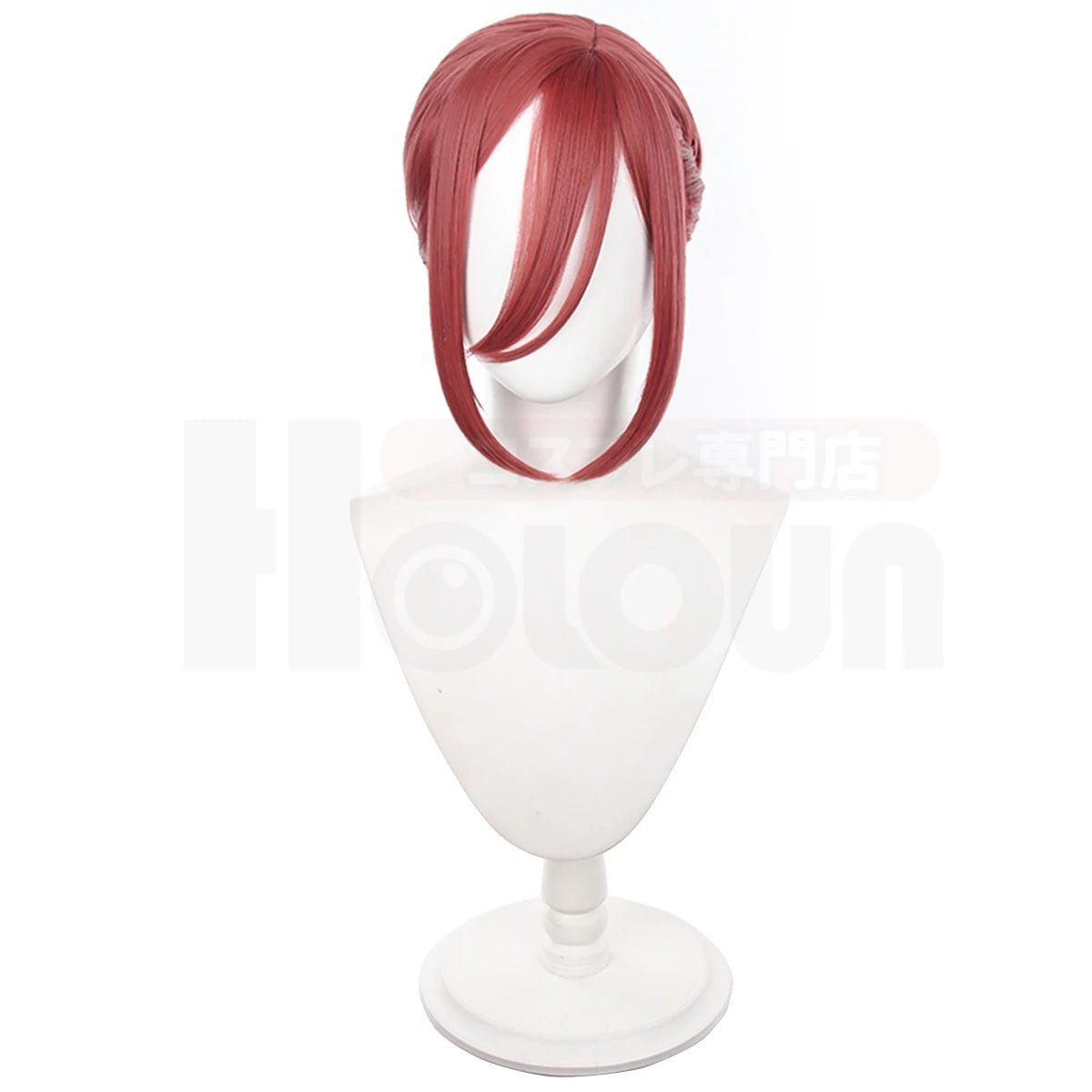 Peluca Cosplay Chigiri Blue Lock Estilo Trenza Rosa Fibra Sintética Talla Ajustable - Fantasia Cosera