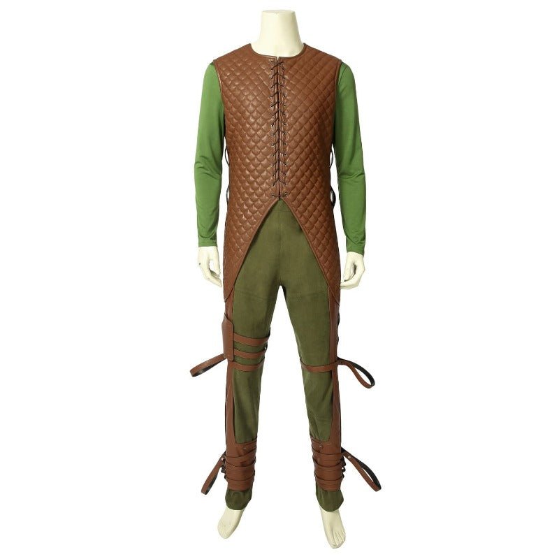 Traje de Cosplay Hiccup Cómo Entrenar a tu Dragón 2 en Piel PU Premium - Fantasia Cosera