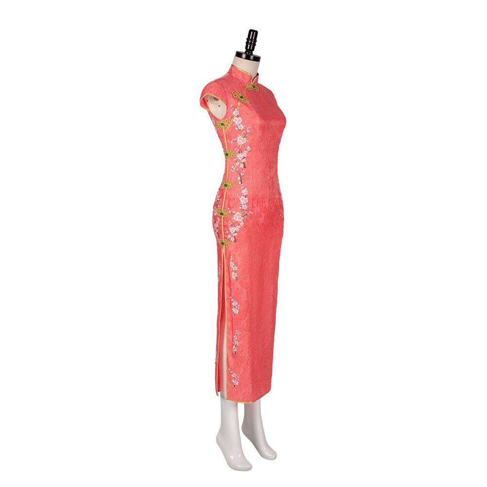 Cheongsam de Light and Night Love - Elegante Traje Tradicional Chino para Fans - Fantasia Cosera