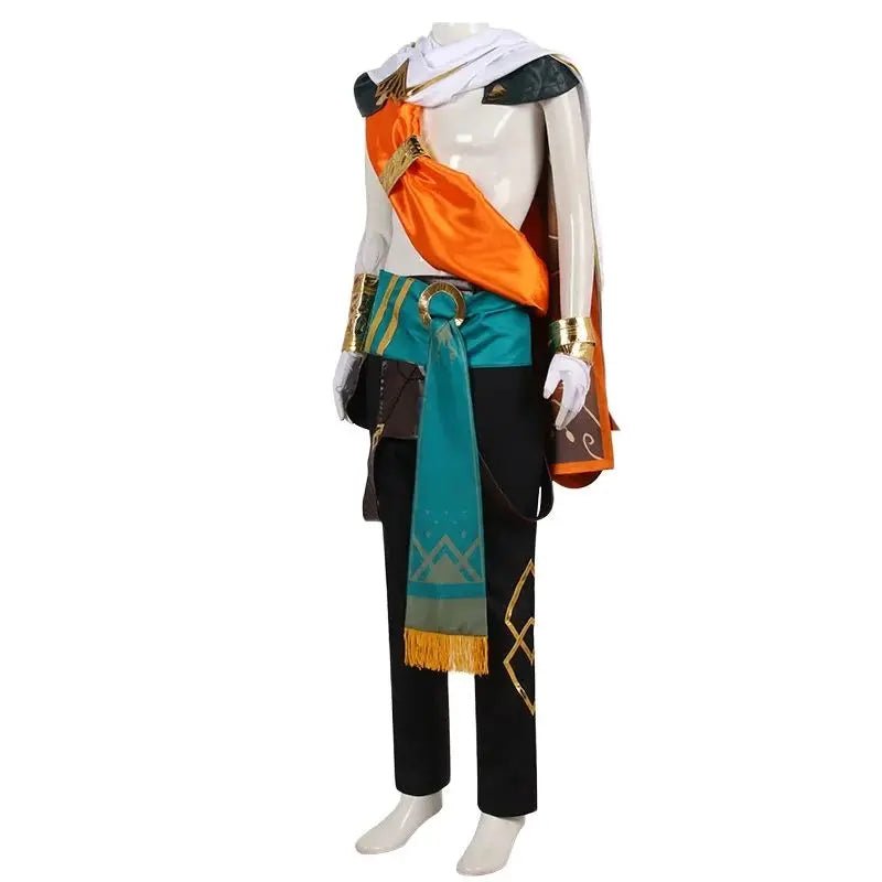 Traje de Cosplay de Akshan de LOL para Hombres - Conjunto Completo para Fiestas de Halloween - Fantasia Cosera