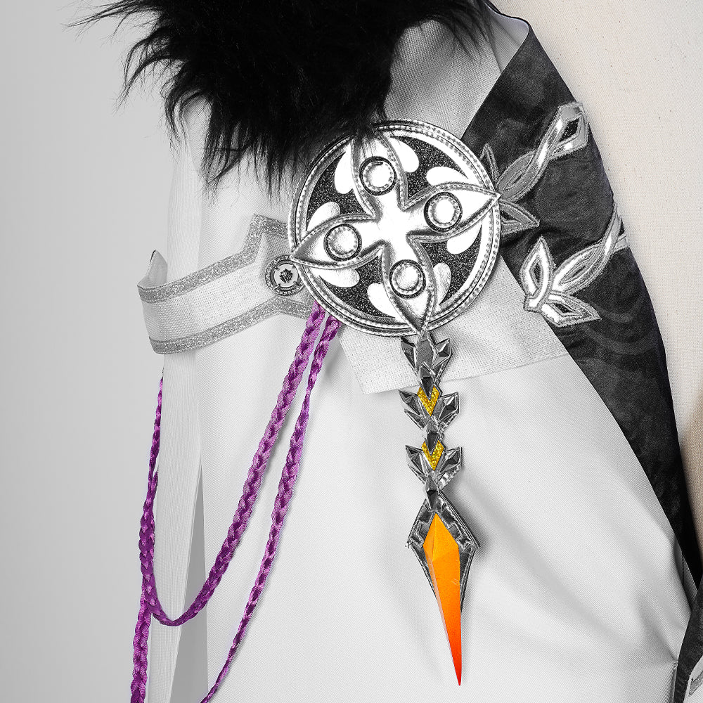 Traje de Cosplay de Genshin Impact Fatui Harbinger Marionette - Fantasia Cosera