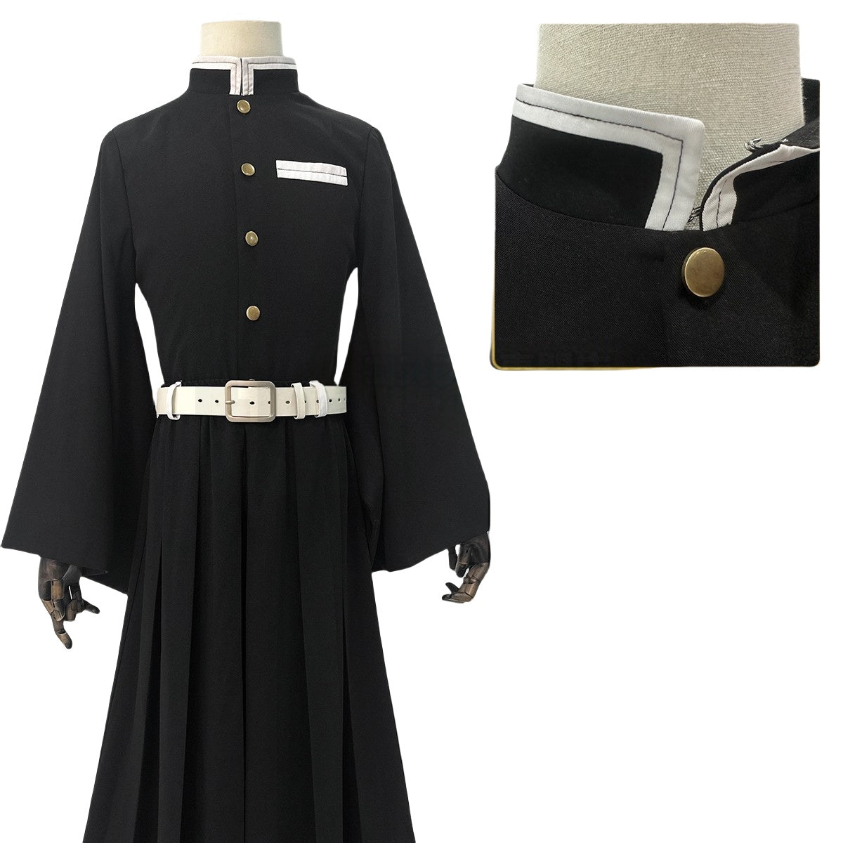Traje de Cosplay de Tokito Muichiro de Demon Slayer - Outfit de Anime de Alta Calidad - Fantasia Cosera