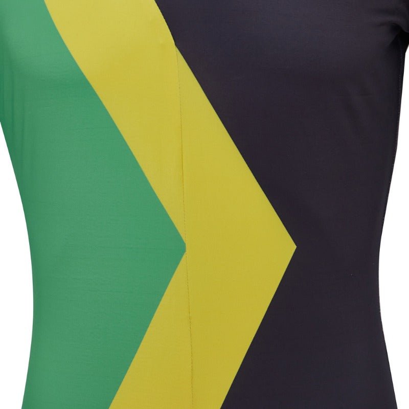 Traje Cosplay del Equipo Jamaicano de Bobsled de Cool Runnings para Adultos - Fantasia Cosera