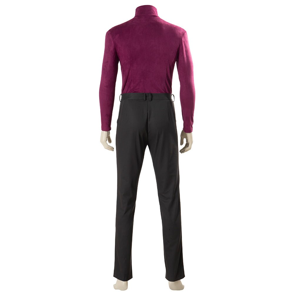 Disfraz de Superhéroe para Hombres, Abrigo Largo con Casco, Traje de Fantasía para Halloween y Cosplay - Fantasia Cosera