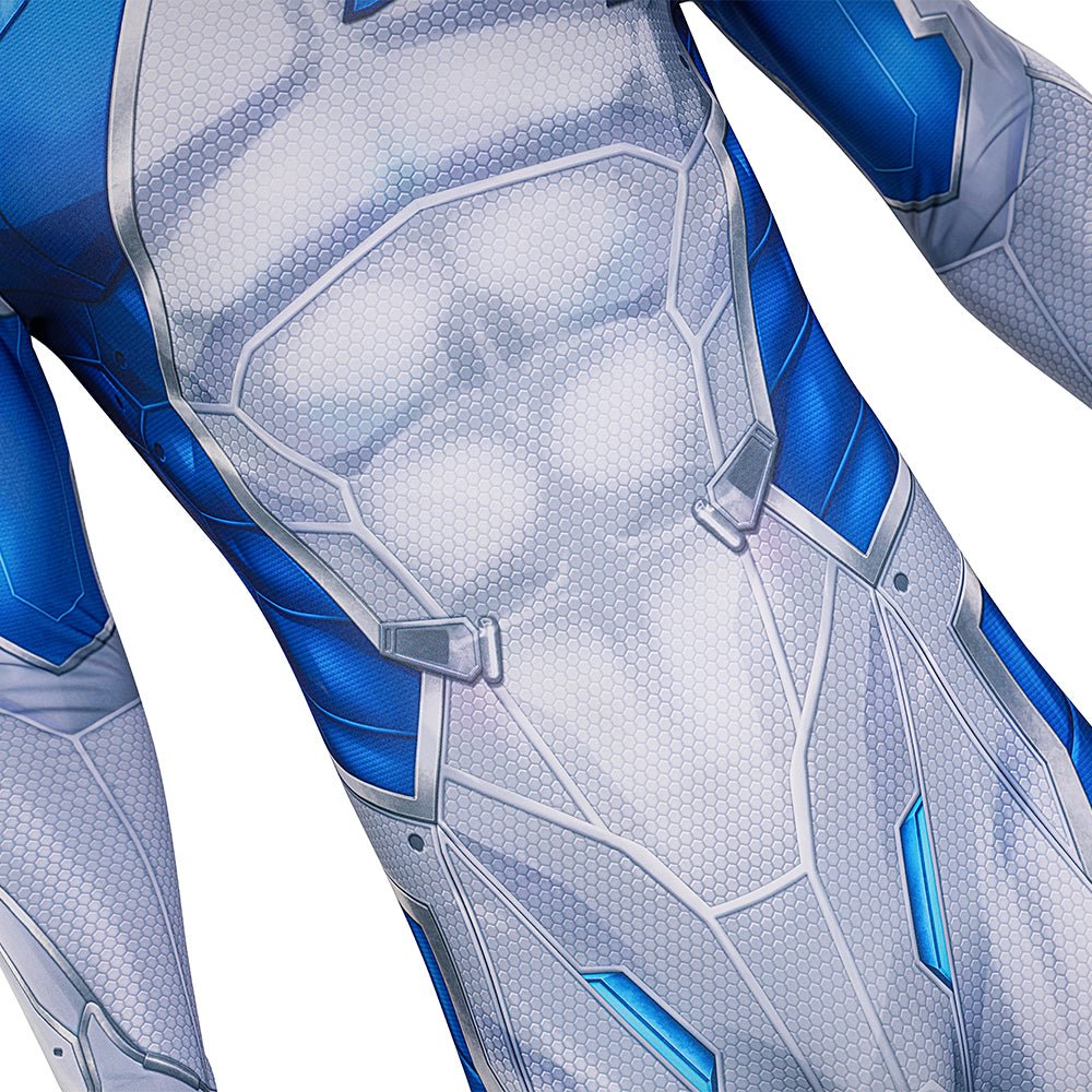 Marvel Concurso de Campeones - Traje de Cuerpo Mr. Fantastic para Cosplay - Fantasia Cosera