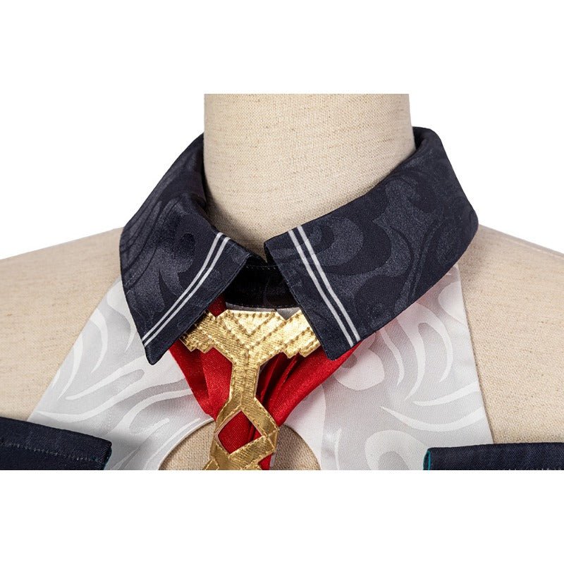 Traje de Cosplay de Dusk de Arknights Conjunto Completo para Halloween y Roleplay - Fantasia Cosera