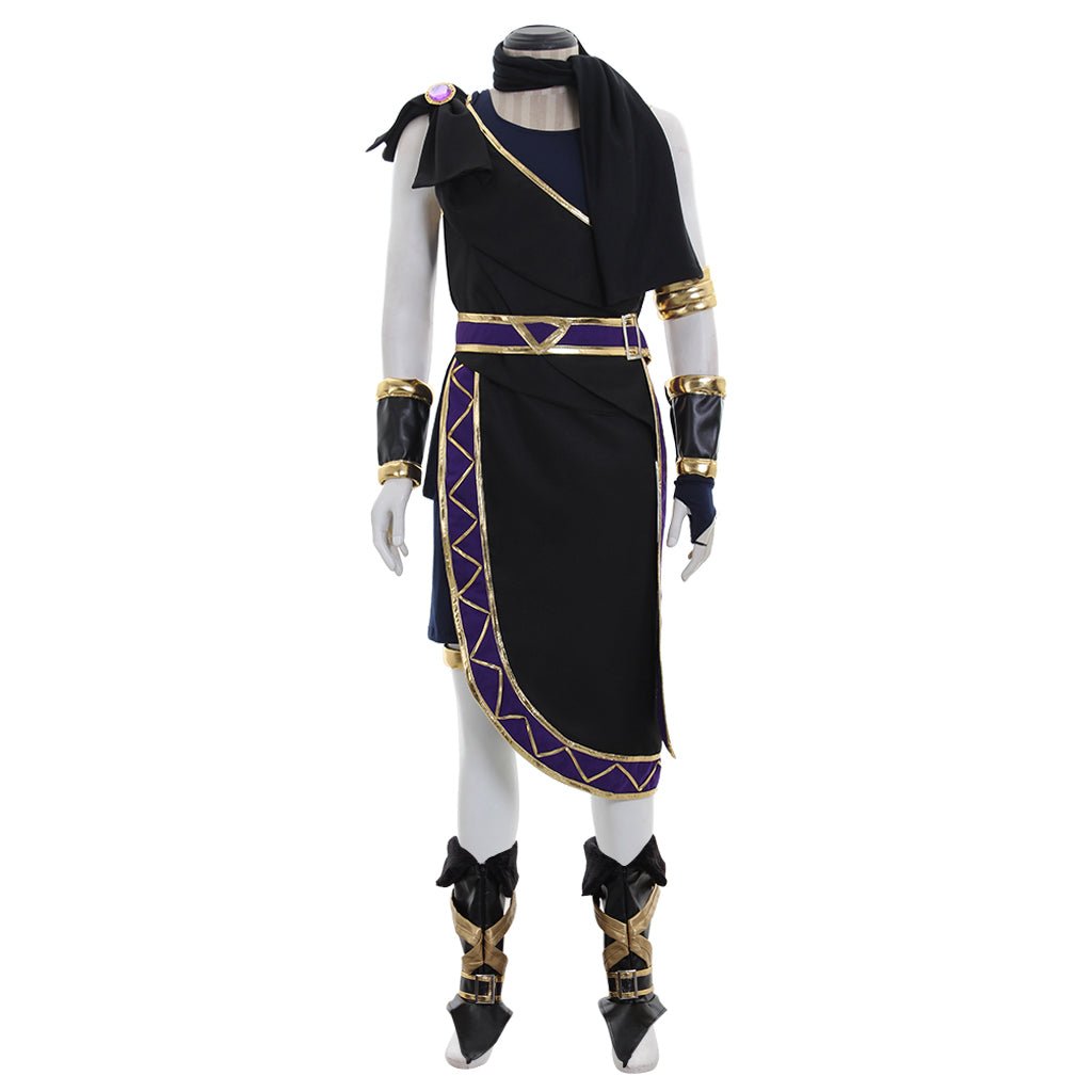 Kid Icarus: Uprising Espejo de Palutena - Traje de Cosplay de Angel Pit Negro - Fantasia Cosera