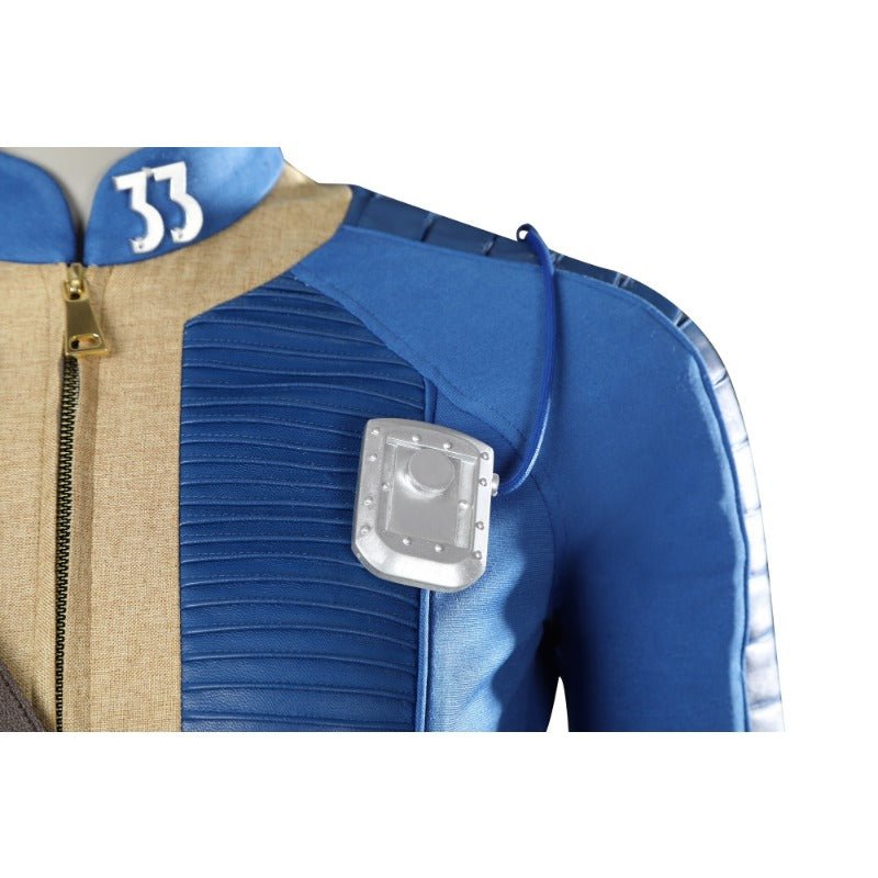 Traje de Cosplay Lucy Vault 33 - Disfraz Azul de Anime para Mujer con Accesorios - Fantasia Cosera