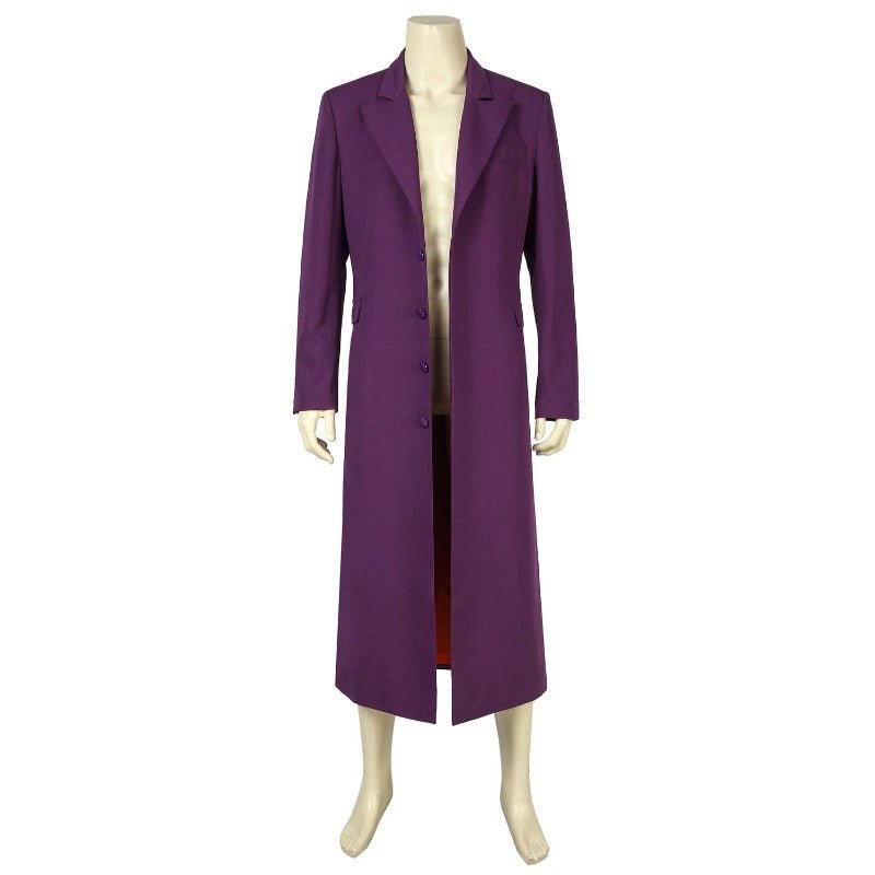 Traje de Cosplay del Joker de Batman El Caballero de la Noche - Disfraz de Halloween para Fans - Fantasia Cosera