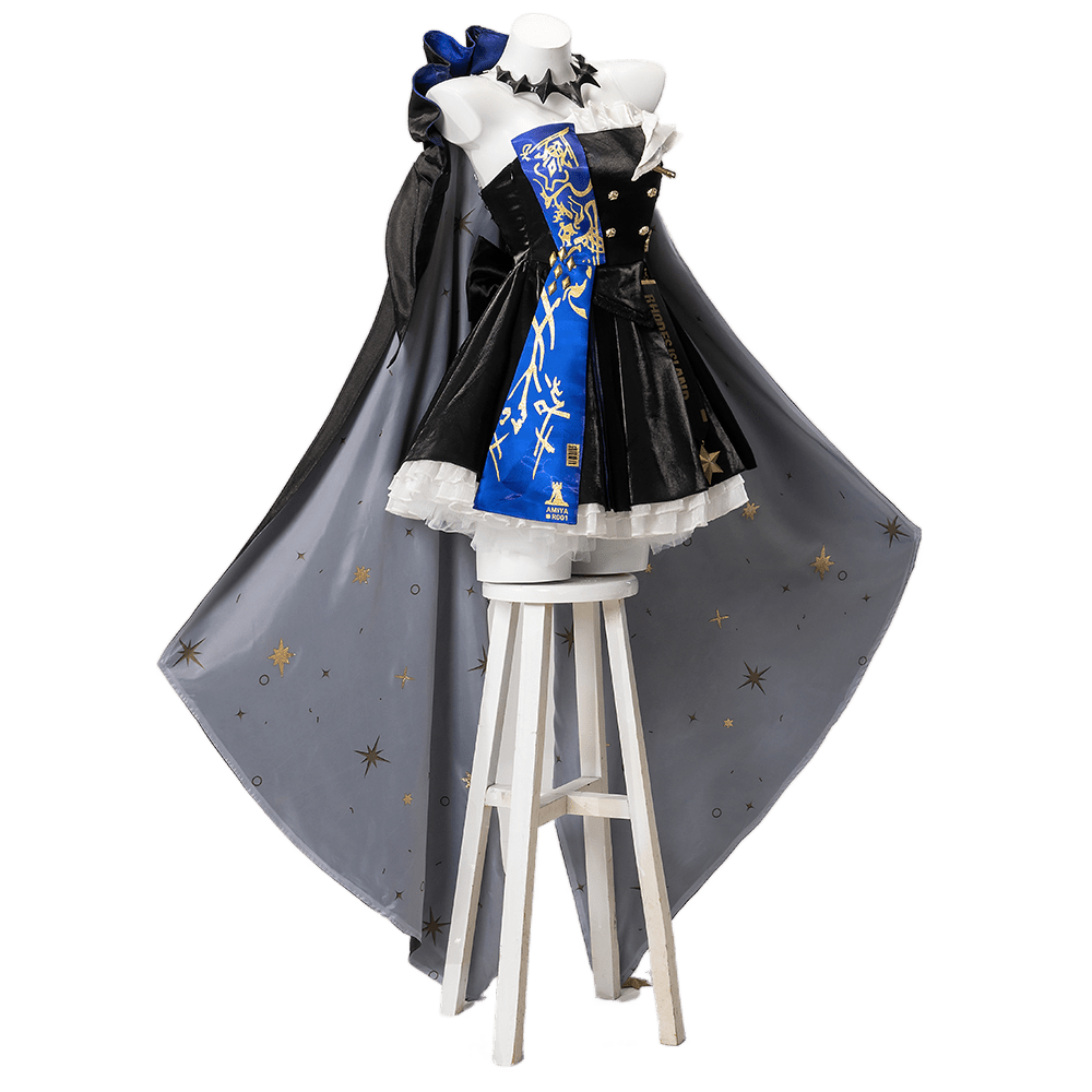Traje de Cosplay de Amiya de Arknights AMBIENCE SYNESTHESIA - Atuendo Completo para Gamers - Fantasia Cosera