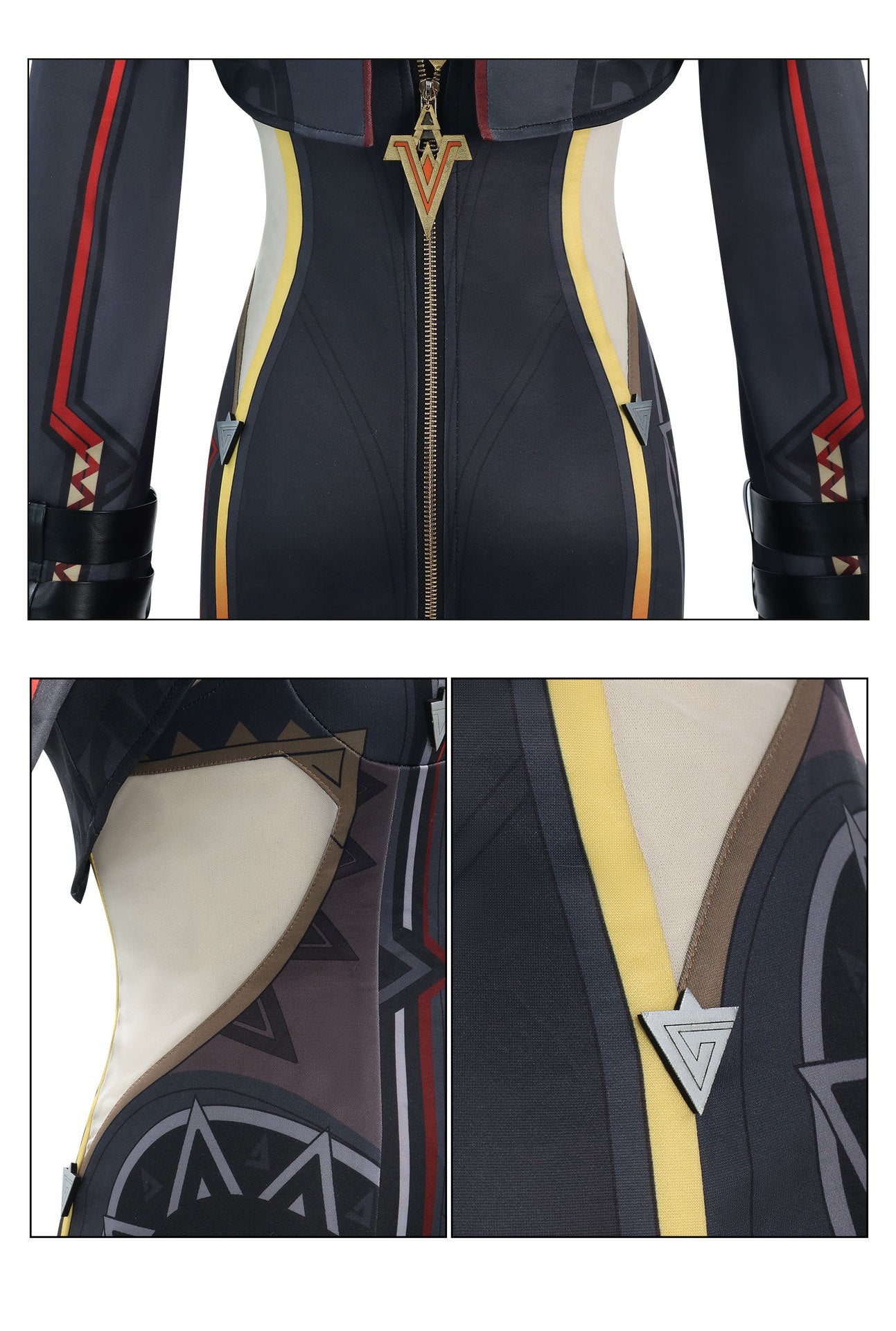 Traje de Cosplay de Mavica de Genshin Impact – Outfit de Alta Calidad Inspirado en el Diseño Oficial - Fantasia Cosera