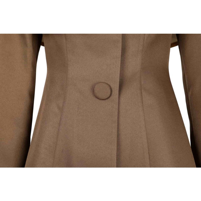 Disfraz de Princesa Peach Detective - Abrigo, Pantalones Cortos, Sombrero y Guantes - Fantasia Cosera