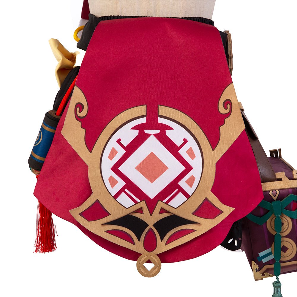 Traje de Cosplay de Yanfei de Genshin Impact - Outfit Premium Inspirado en el Juego para Fans de Anime - Fantasia Cosera