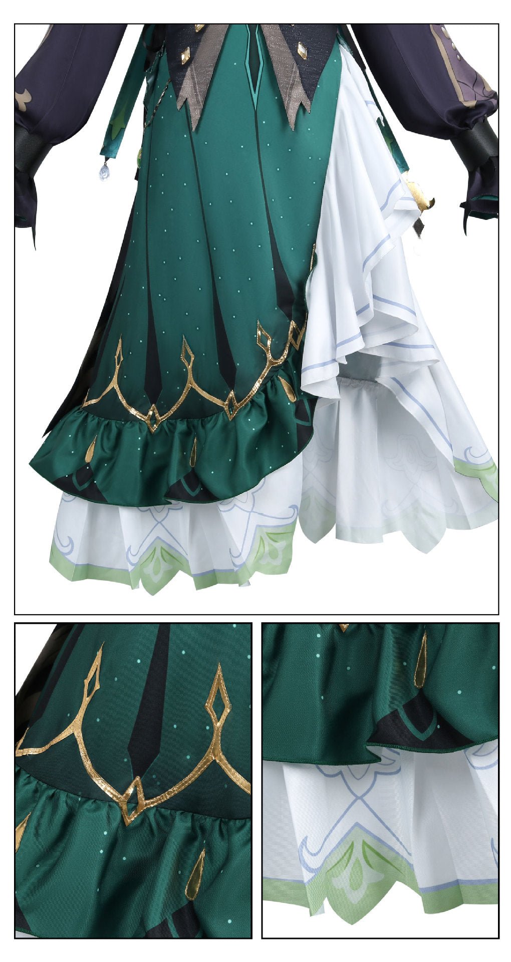 Traje de Cosplay de Perfumista Amelie de Genshin Impact – Calidad Premium y Diseño Auténtico - Fantasia Cosera